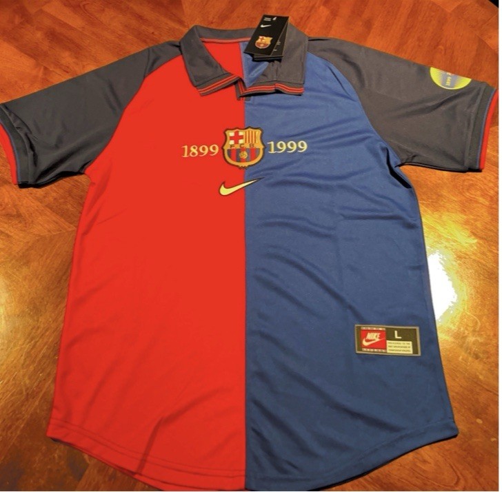 Retro FC Barcelona 100 Year Anniversary Retro Special