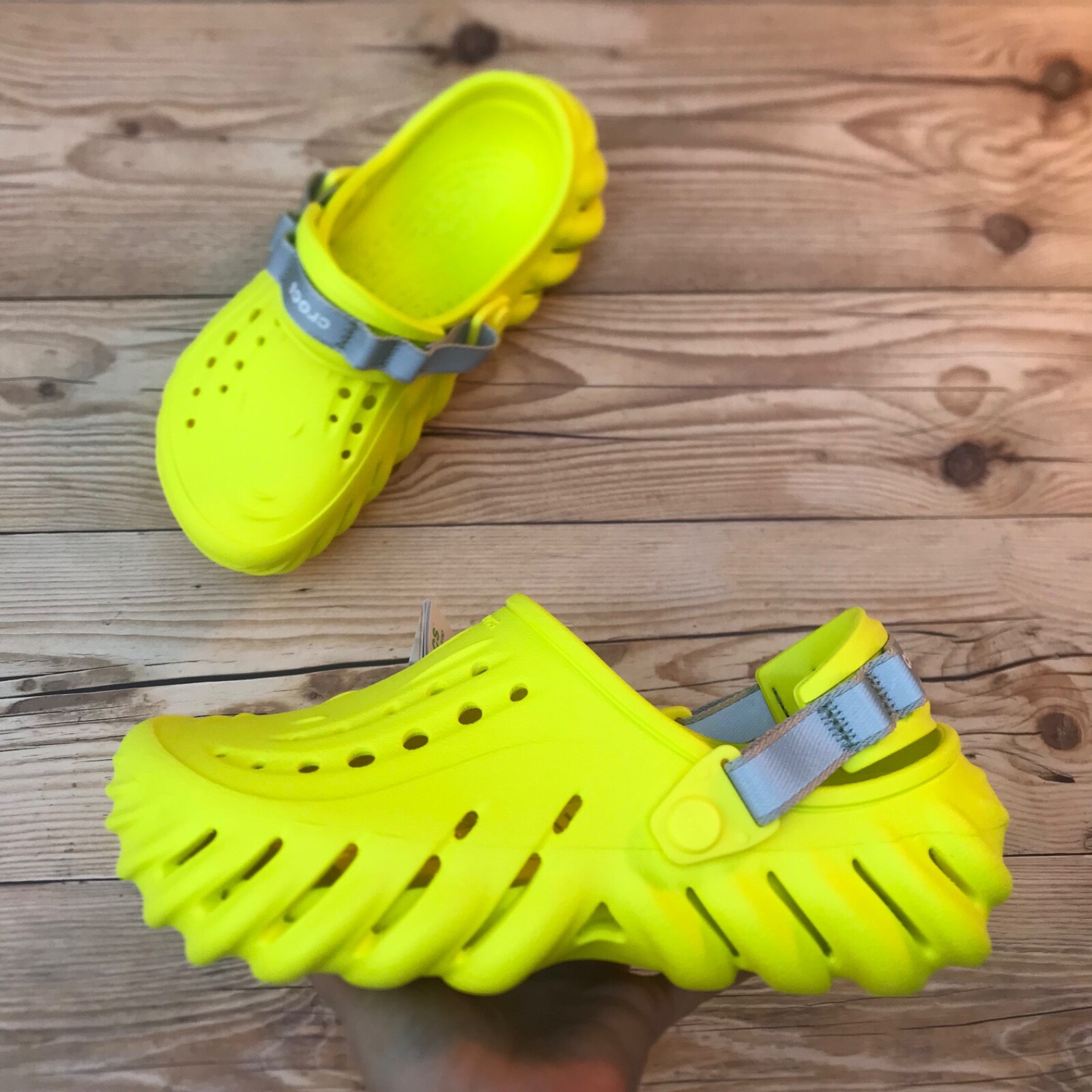 Crocs Echo Clog with Reflective Strap Select-a-Size