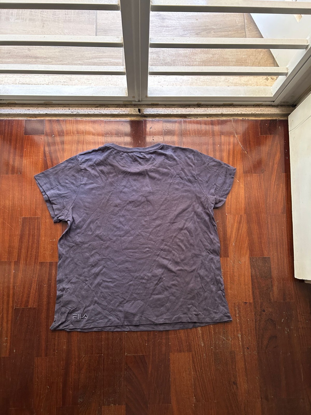 MAGLIA FILA GRIGIA CON RICAMO TAGLIA 18