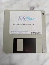 VINTAGE IBM PC DISK E78 PLUS EMULATOR 1 AND 2...