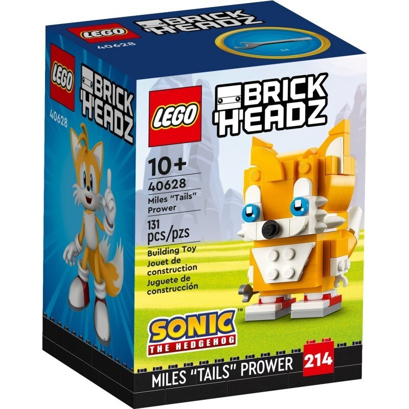 LEGO brickHeadz Sonic  Miles Tails Prower #214 40628