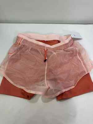 Nike Womens XS Icon Clash Tempo Luxe Mid-Rise Running Shorts DM7739-610 New