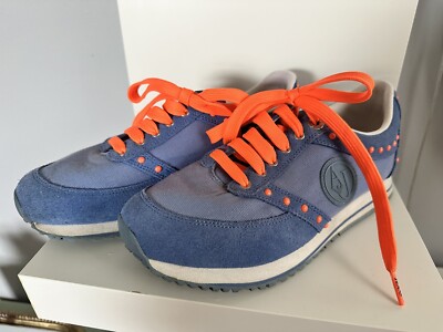 Armani Jeans Sneakers Size 39 Woman's Athletic Shoes Suede