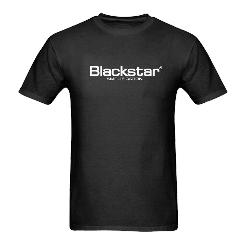 ALTRA MAGLIETTA FANTASTICA BLACKSTAR AMPLIFICATION A LOGO T SHIRT UNISEX DIVERTENTE USA TAGLIA S 5XL