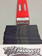 Manley 25709-16 Swedged End 7.800" Long .080" Wall 5/16" 4130 Push Rod Set Of 16