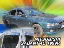 Heko Wind Deflectors For Mitsubishi Galant 4-Door 1997-2003 4PC Tinted