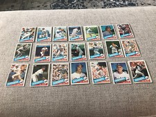 1985 Topps Baseball Los Angeles Dodgers Lot Of 36 Hershiser Valenzuela Sax Bream
