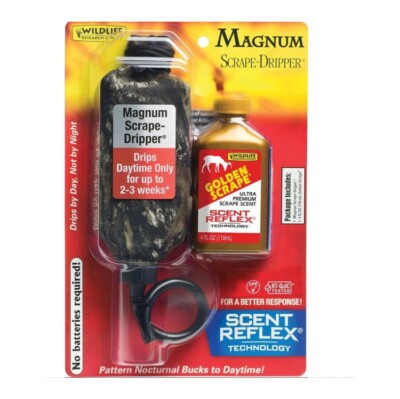 Wildlife Research Center Magnum Golden Scrape Dripper Scent Lure Free Shipping