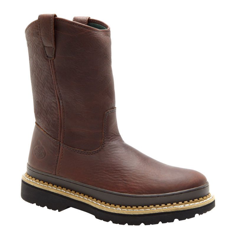 Georgia Giant G3374 Women’s Size 7.5 M Brown Leather Steel Toe ASTM Work Boots Georgia Giant #G3374 Women main image 4