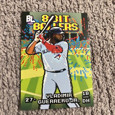 2023 Topps Big League 8-Bit Ballers 8B-17 Vladimir Guerrero Jr. Toronto Blue Jay