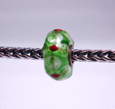 TROLLBEADS OOAK U121 Bead Unico Vetro Glas Unikat