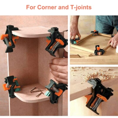 90 Degree Right Angle Clamp, 4PCS Corner Clamps For Woodwork, Single - View #4