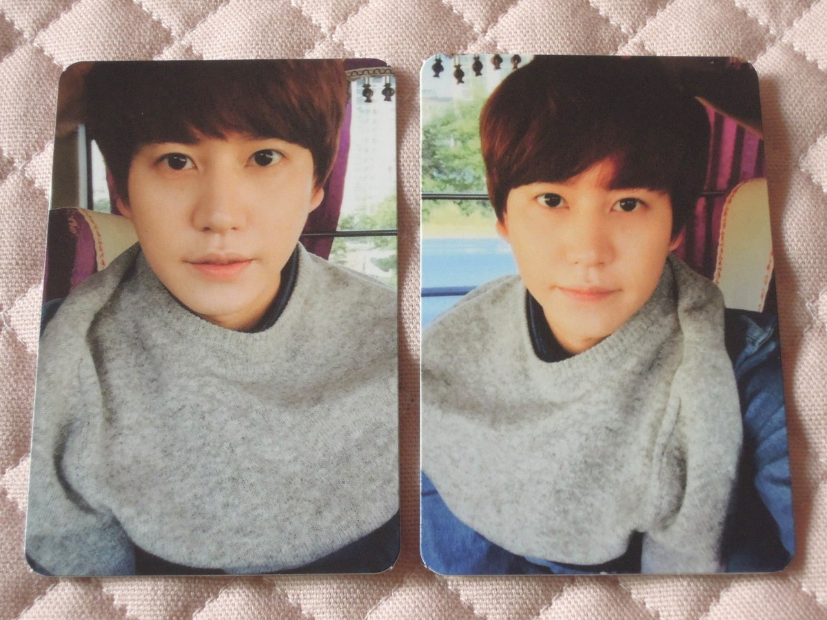 Kyuhyun 2nd Mini Album Fall, Once Again Photocard K-POP
