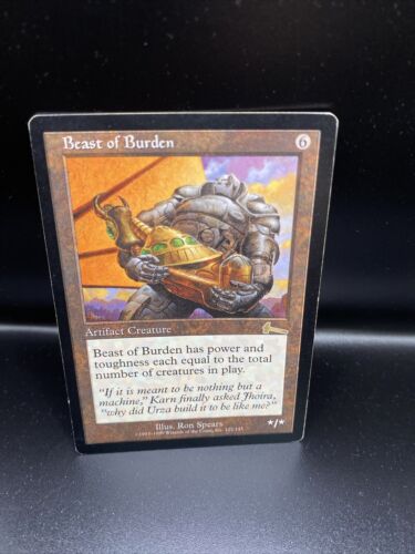 Livestock Urza Legacy Magic Card MTG (Beast of Burden) 122/143 - Afbeelding 1 van 10