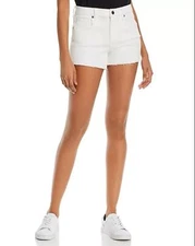 BLANKNYC The Barrow White Denim Shorts - Size 26