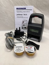 Reiner Jetstamp 792, 'E' electronic numbering / dating / timing handheld marker.