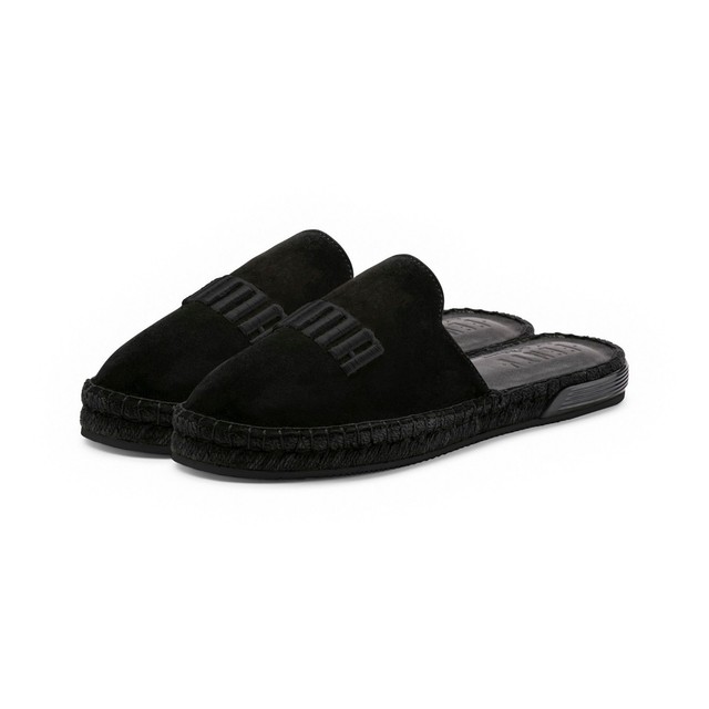 puma slides black fenty