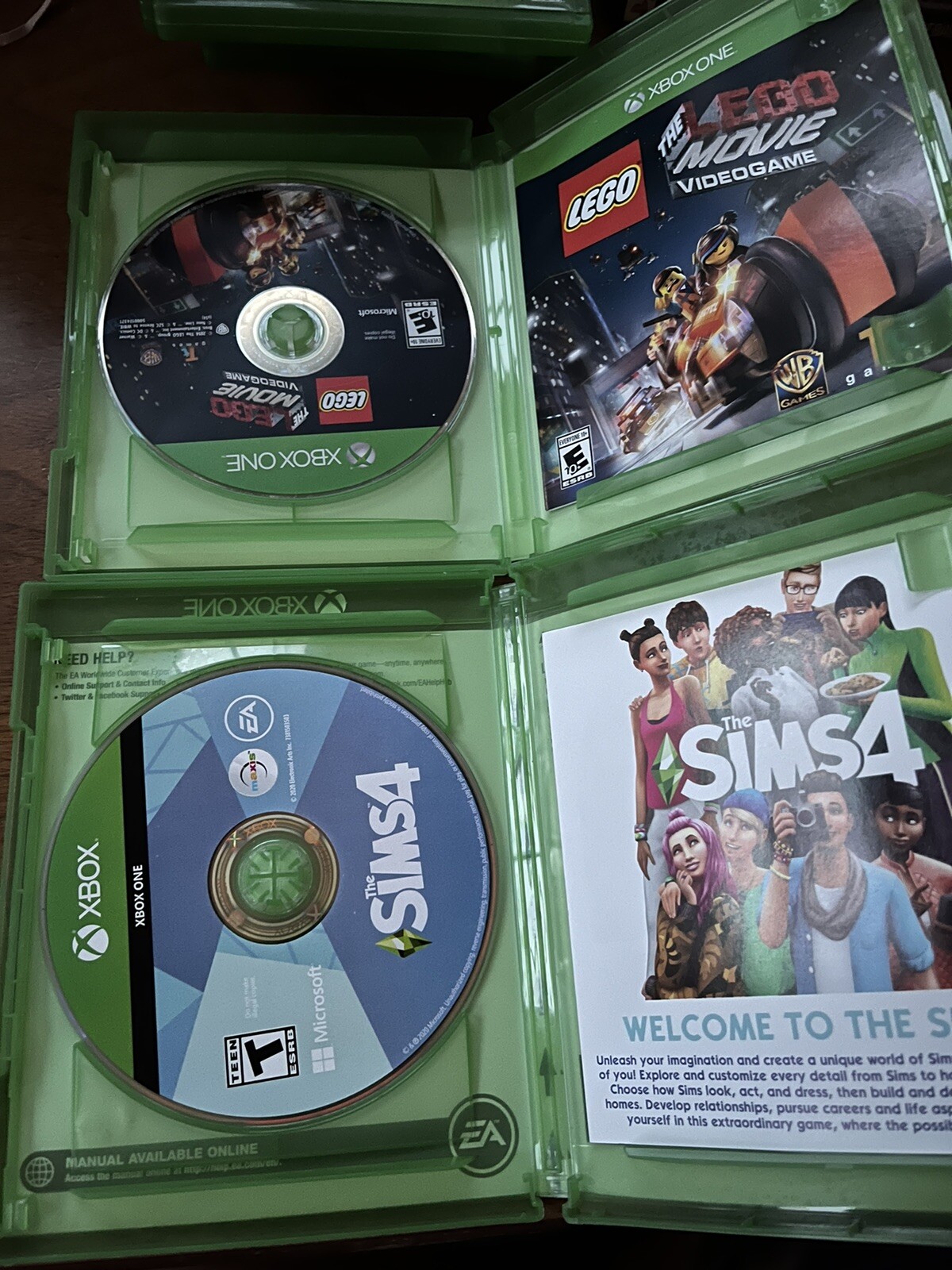 Lot of 8 Xbox One Games. Used. All Working. Crash Trilogy, Lego