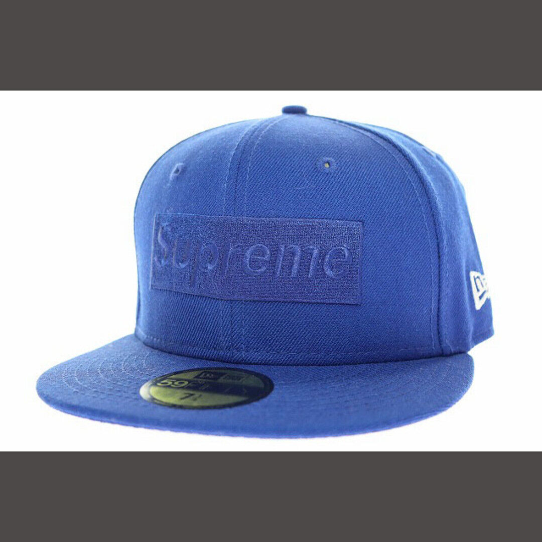 Supreme x NEW ERA 14AW TONAL BOX LOGO CAP BLUE 7 4 1 Supreme x NEW ERA 14AW TONAL BOX LOGO CAP BLUE 7 4 1