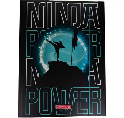 Brunnen Sammelmappe Kunstmappe Ninja Power, A3