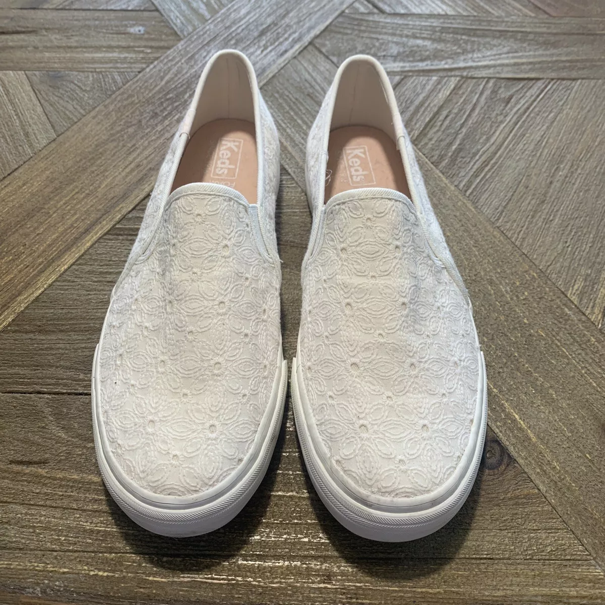 Keds eyelet slip best sale on