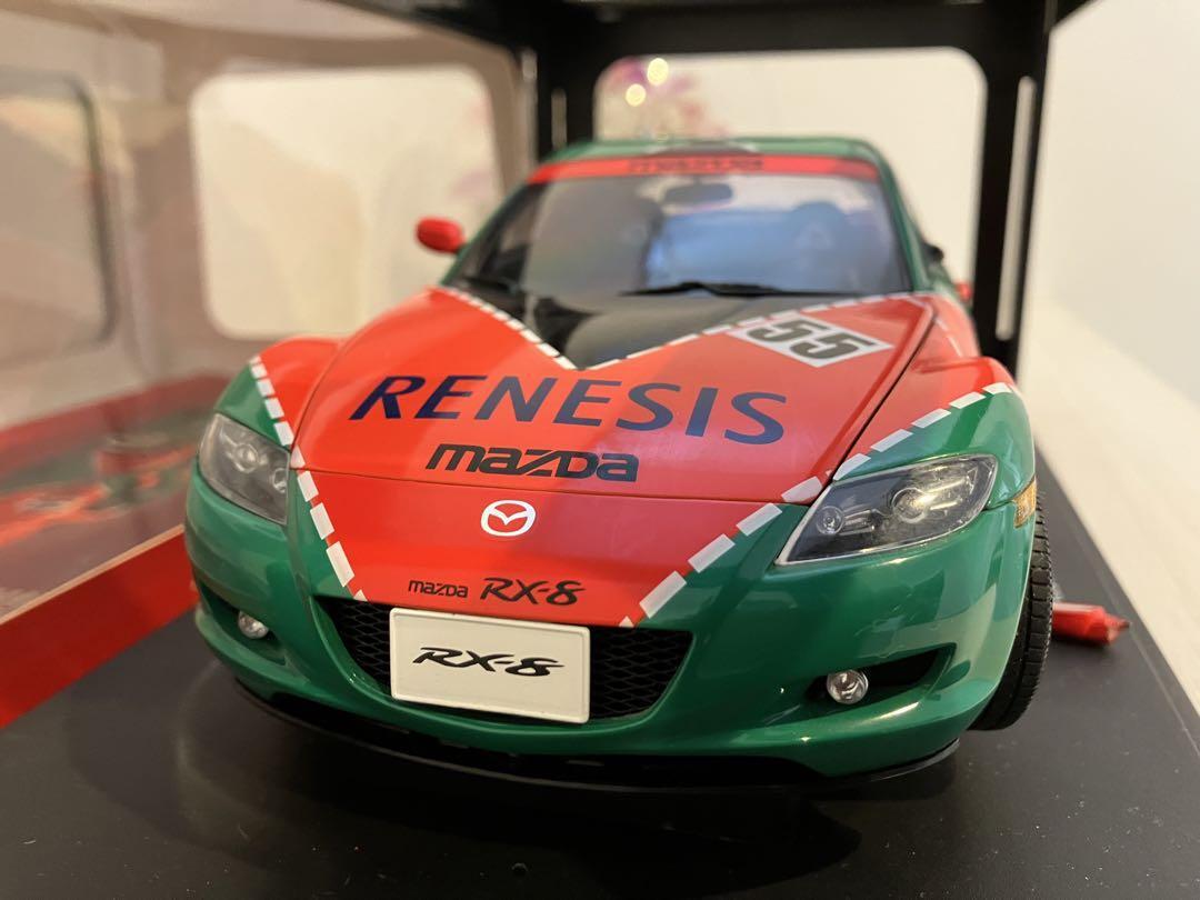 AUTOart オートアート1/18 マツダRX-8 LM EDITION 1/18 Autoart Mazda RX-8 LM Edition Orange and Green 🤝ALSO