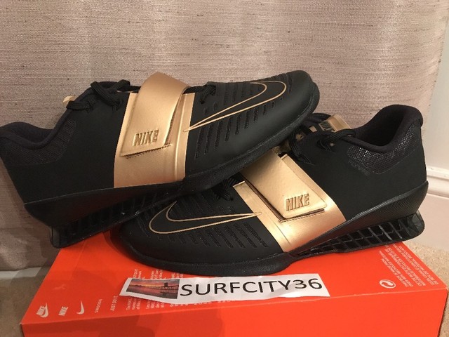 nike romaleos 3 gold