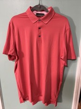 Greyson Pink Performance Golf Polo Shirt Short Sleeve Shirt Size L. Please read