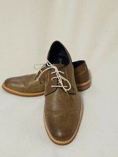 Freeman Mens Brown Lace Up Oxford Dress Shoes- 12 M Good Condition