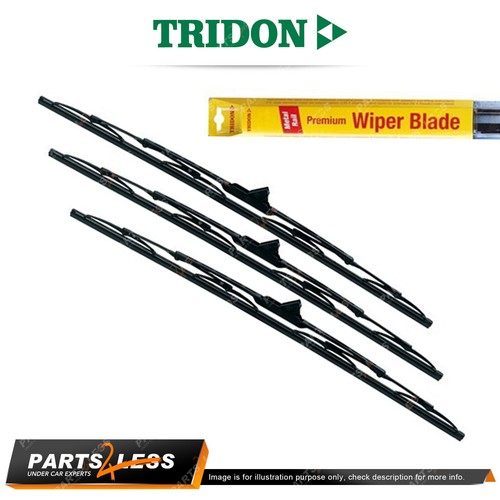 Tridon Wiper Blade Complete Set TBL153 Length 380mm 15" Premium eBay