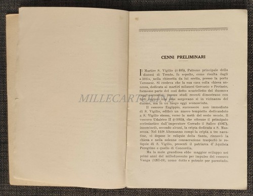 IL DUOMO DI TRENTO - Prof. M. Isess, Guida con Foto 1923 - Picture 4 of 9