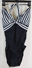 Women's One Piece V-Neck High Waist One piece Swimsuit Size Medium