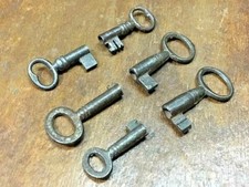 Vintage Alt Einzigartig Indisch Selten Handgefertigt Set Mit 6 Miniatur Eisen