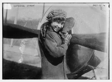 8" x 10" Photo Katherine Stinson,her Aeroplane,Airplane,Early Female Flier