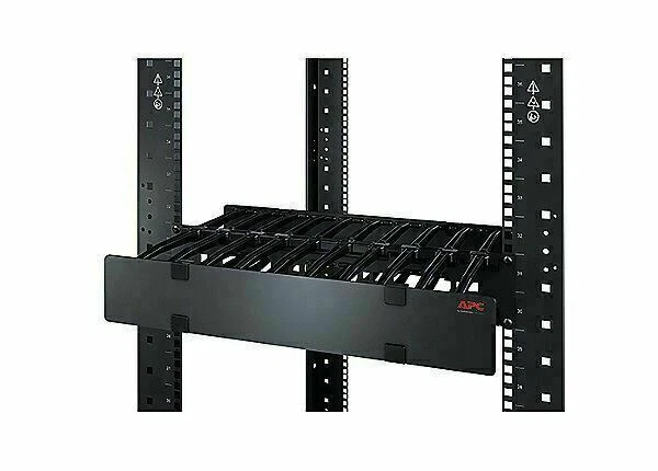 APC Horizontal Cable Manager with Cover - Rack Mount 2U AR8606 731304 - Image 2 of 3