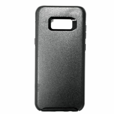 New Slim Full Color Shockproof Exposure Case Cover for Samsung S8 Plus BLACK