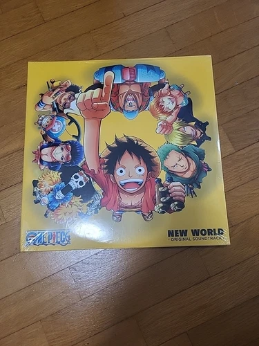 VINYLE ONE PIECE NEW WORLD ORIGINAL SOUNDTRACK SOUS BLISTER KANA 