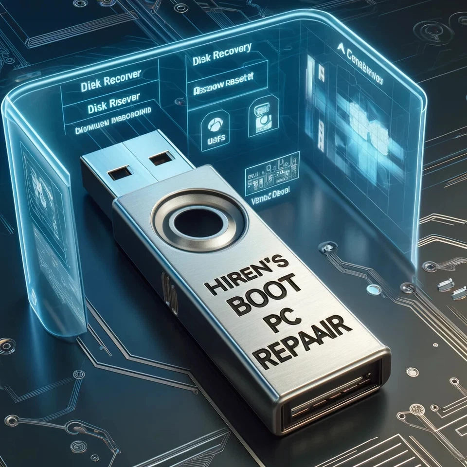 Hiren’s Boot USB – Complete PC Repair, Recovery & Diagnostic Toolkit USA - Image 2 of 3