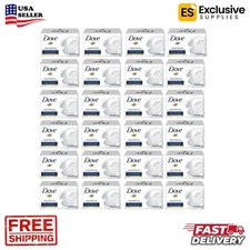 Dove Cream Beauty Bar Travel Size 0.88 oz each, Travel, Hotel - PACK OF 24