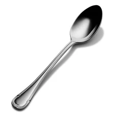 Bon Chef S804 Stainless Steel 18/8 Florence Table Serving Spoon, 9-15/64" Length