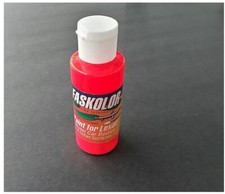 Parma PSE Faskolor Water Based Airbrush Paint Fasflourescent Red 2oz PAR40105
