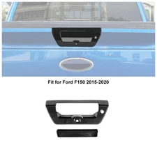 2Pcs Tailgate Liftgate Door Handle Cover Trim Decor Bezel for Ford F150 2015-19