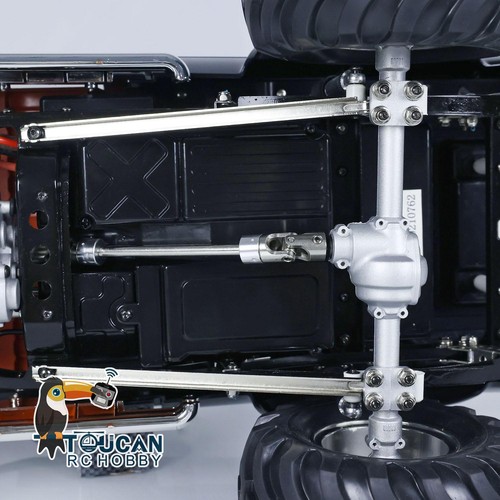 P407 1/10 RC Pickup 4x4 Rallye Auto Serie Auto Racing Crawler RTR schwarz - Bild 20 von 24