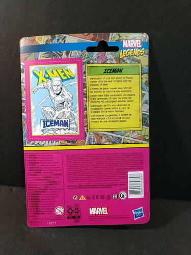 X-men ICEMAN Marvel Legends Kenner Retro Series 3.75 inch FIGURE - Picture 3 of 3