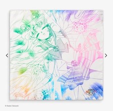 SAILOR MOON x JIMMY CHOO Super Sailor Moon anime Manga Silk Scarf Colored NEW
