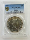 1955 Canadian Silver Dollar Arnprior, PCGS MS63