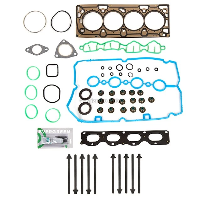 Juego de juntas de culata pernos de culata aptos 08-16 Chevrolet Cruze Sonic Saturn Astra 1,8 L Foto 2 de 4