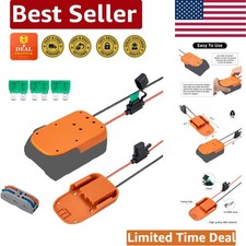 High-Performance Power Wheels 18V Battery Adapter with Short Circuit Protection