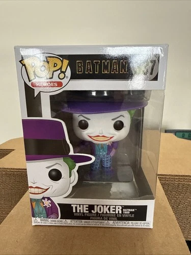 Funko Pop! Heroes Batman 1989 The Joker #337 Damaged Box J1