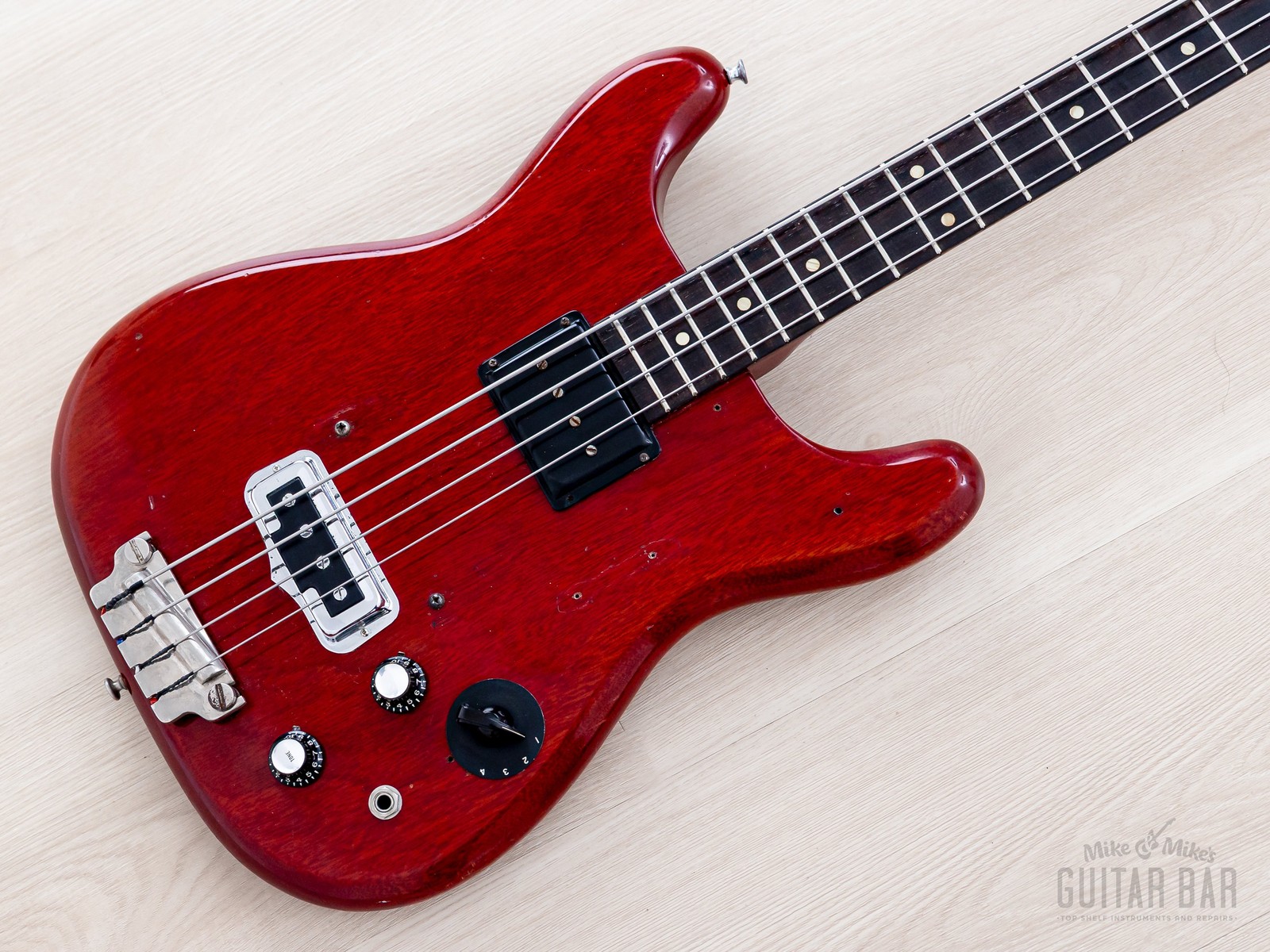 1961 Epiphone Newport Vintage Gibson-Made Bass w /  DeArmond Coronado Pickup